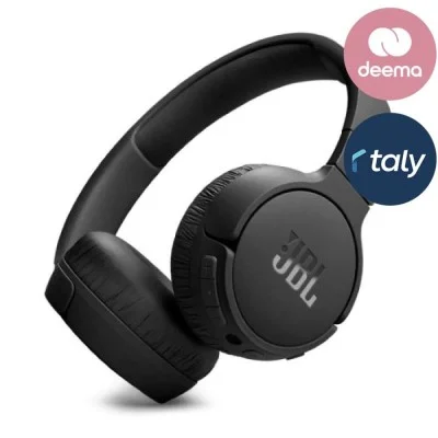 JBL Tune 770 NC Wireless Over-Ear Headphones, JBLT770NCBLK – Black